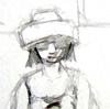 girl with hat